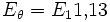  E_\theta= E_1 1{,}13\,