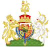 Escudo de Alberto Víctor de Sajonia-Coburgo-Gotha