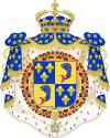 Escudo de Luis de Francia (1729-1765)