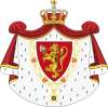Escudo de Olaf V de Noruega