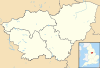 South Yorkshire UK district map (blank).svg
