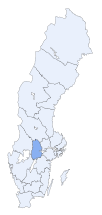 Ubicación de Provincia de Örebro
