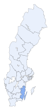 Ubicación de Provincia de Kalmar