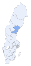 Ubicación de Provincia de Västernorrland