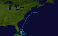 1997 Atlantic subtropical storm 1 track.png