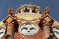 Barcelona Hospital de la santa creu i sant pau-Detall de la cúpula del pavelló de la Mercè.jpg
