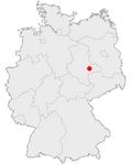 Lage des Dessau in Deutschland