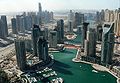 Dubai Marina and Jumeirah Lake Towers on 28 November 2007.jpg