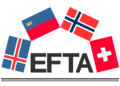 Bandera de Asociación Europea de Libre Comercio