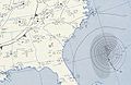 Hurricane Able September 19, 1950 weather map.jpg