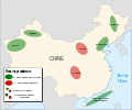 Petroleum regions - China map-fr.svg