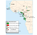 Petroleum regions - West Africa map-fr.svg