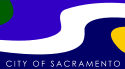 Bandera oficial de Sacramento