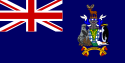 Bandera de las Islas Georgias del Sur y Sandwich del Sur