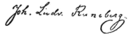 Johan Ludvig Runeberg autograf.png