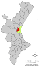 Huerta Oeste en la Comunidad Valenciana.