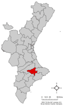 Condado de Cocentaina en la Comunidad Valenciana.