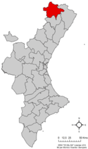 Los Puertos de Morella en la Comunidad Valenciana.