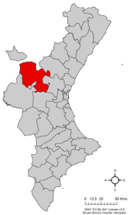 Los Serranos en la Comunidad Valenciana.