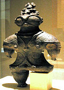 Estatuilla del periodo Jōmon final.