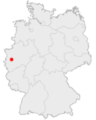 Karte Neuss in Deutschland
