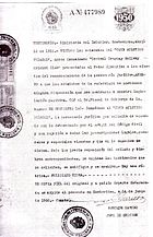 Documento del estado uruguayo que reconoce la personería jurídica de Peñarol como continuación del CURCC.