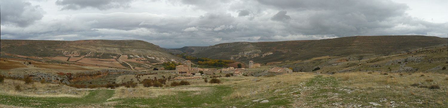Vista de Caracena desde el sudoeste.