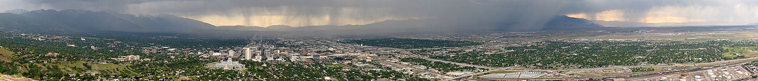 Vista de la ciudad en junio de 2009.