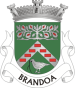 Escudo de la freguesía de Brandoa
