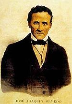 José Joaquín de Olmedo.