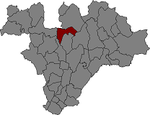 Localitzación Figaró-Montmany respecto del Vallés Oriental