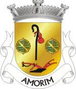 Escudo de la freguesía de Amorim