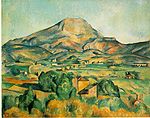 Paul Cezanne La Montagne Saint Victoire Barnes.jpg