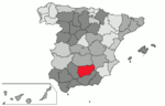 Situación de la Provincia de Jaén en España
