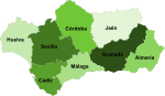 Provincias de Andalucía.svg