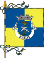 Bandera de la freguesía de Bucelas