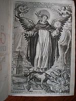 Thomas Aquinas Allegory Disputationes Theologicae Incipit Tome III.jpg