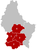 Situación de Distrito de Luxemburgo