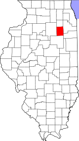 Ubicación del condado en IllinoisUbicación de Illinois en EE. UU.