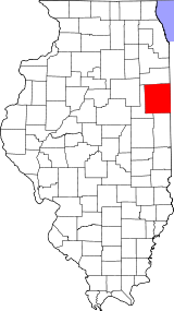 Ubicación del condado en IllinoisUbicación de Illinois en EE. UU.