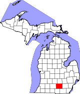 Ubicación del condado en MíchiganUbicación de Míchigan en EE. UU.