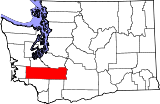 Ubicación del condado en WashingtonUbicación de Washington en EE. UU.