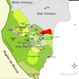 Localización de San Fulgencio respecto de la Vega Baja