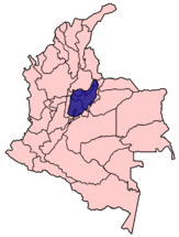 Territorio original demarcado en la actual Colombia