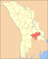 Situación de Distrito de Căuşeni