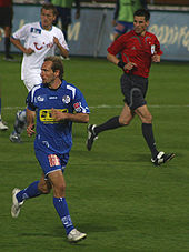 Mauro Lustrinelli jugando con el FC Lucerna (2007)
