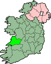 Ubicación de Condado de Clare