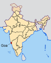 Ubicación de Goa