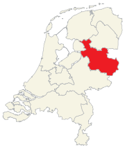 Ubicación de Overijssel