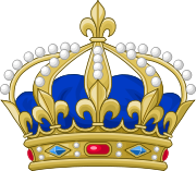 Corona real de Francia, usada a partir del siglo XVI.
